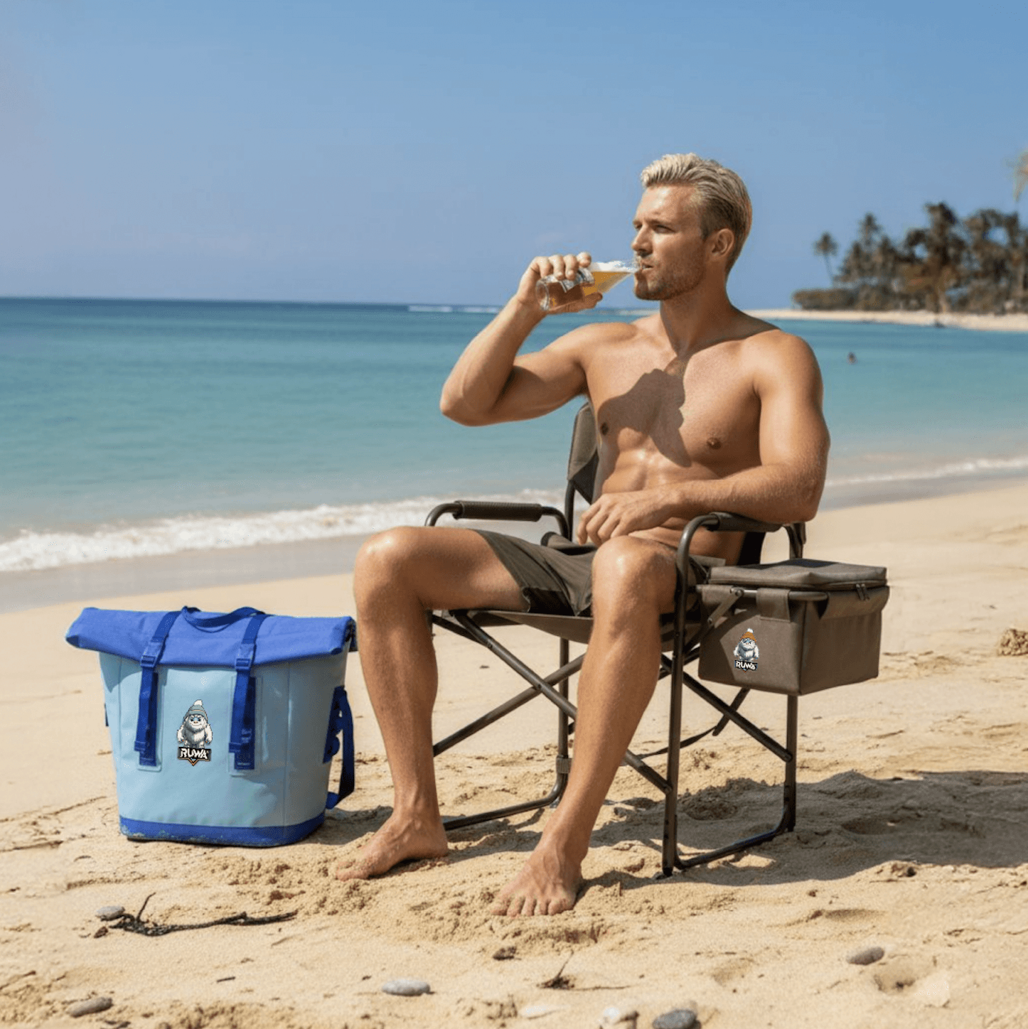 Silla RUWA Drift en la playa